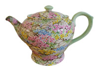 Shelley Rock Garden teapot